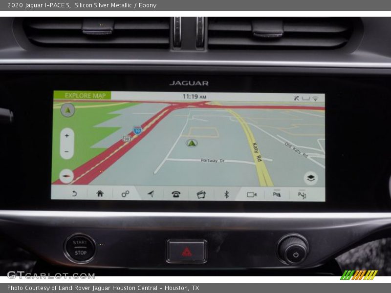 Navigation of 2020 I-PACE S