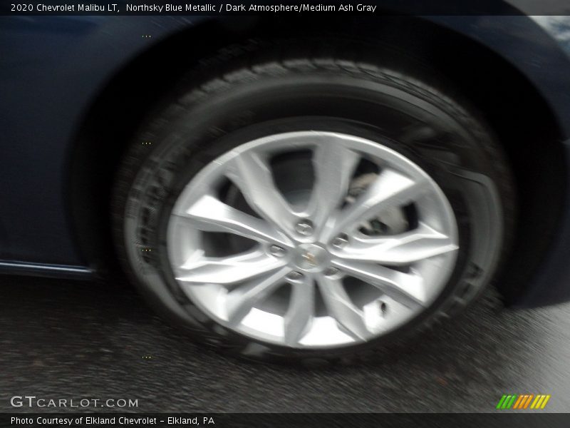 Northsky Blue Metallic / Dark Atmosphere/Medium Ash Gray 2020 Chevrolet Malibu LT