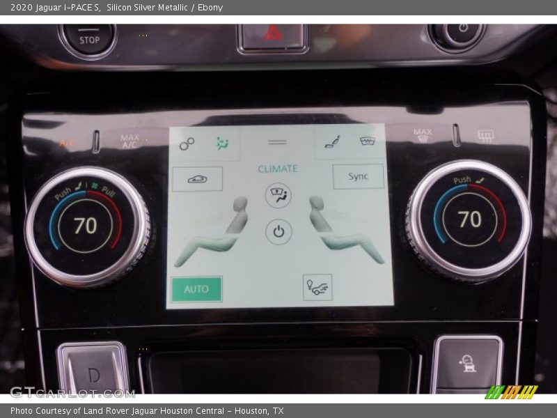 Controls of 2020 I-PACE S