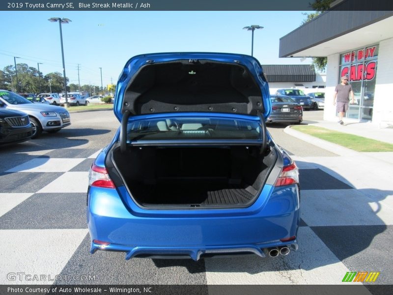 Blue Streak Metallic / Ash 2019 Toyota Camry SE