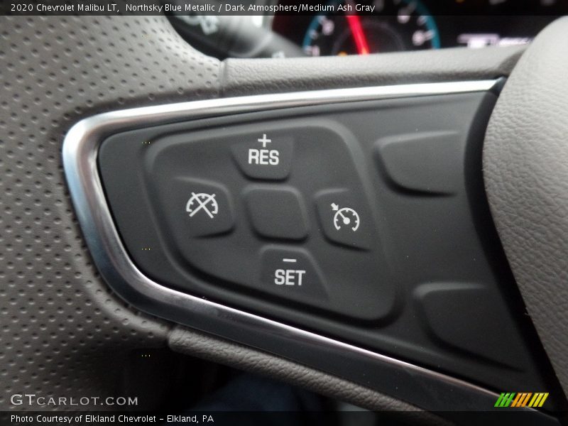 Northsky Blue Metallic / Dark Atmosphere/Medium Ash Gray 2020 Chevrolet Malibu LT