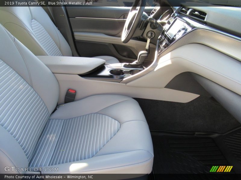 Blue Streak Metallic / Ash 2019 Toyota Camry SE