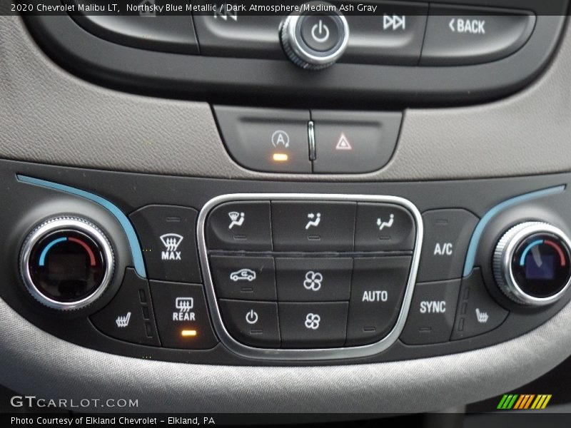 Northsky Blue Metallic / Dark Atmosphere/Medium Ash Gray 2020 Chevrolet Malibu LT
