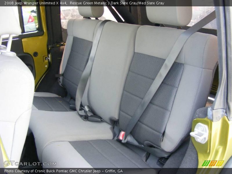 Rescue Green Metallic / Dark Slate Gray/Med Slate Gray 2008 Jeep Wrangler Unlimited X 4x4