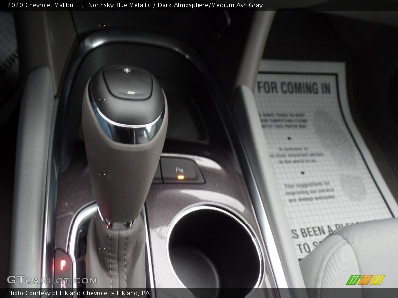 Northsky Blue Metallic / Dark Atmosphere/Medium Ash Gray 2020 Chevrolet Malibu LT