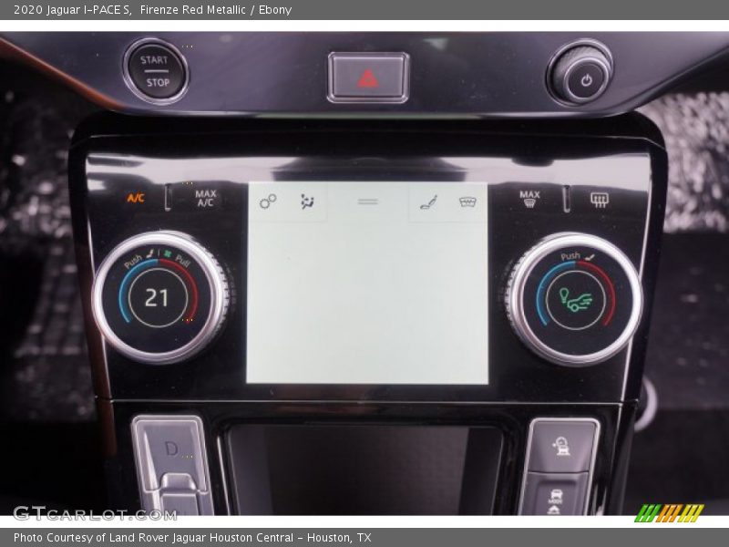 Controls of 2020 I-PACE S