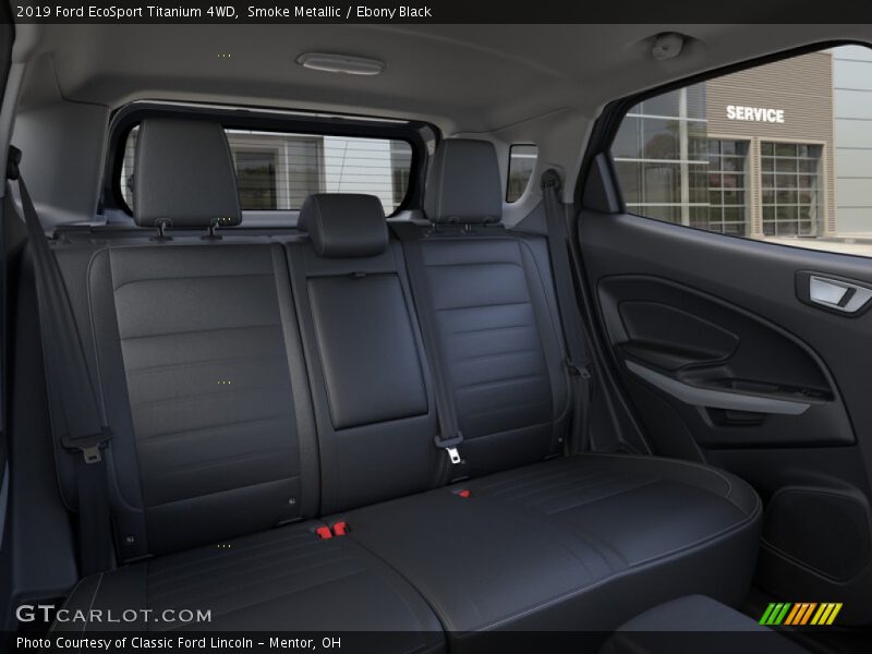 Smoke Metallic / Ebony Black 2019 Ford EcoSport Titanium 4WD