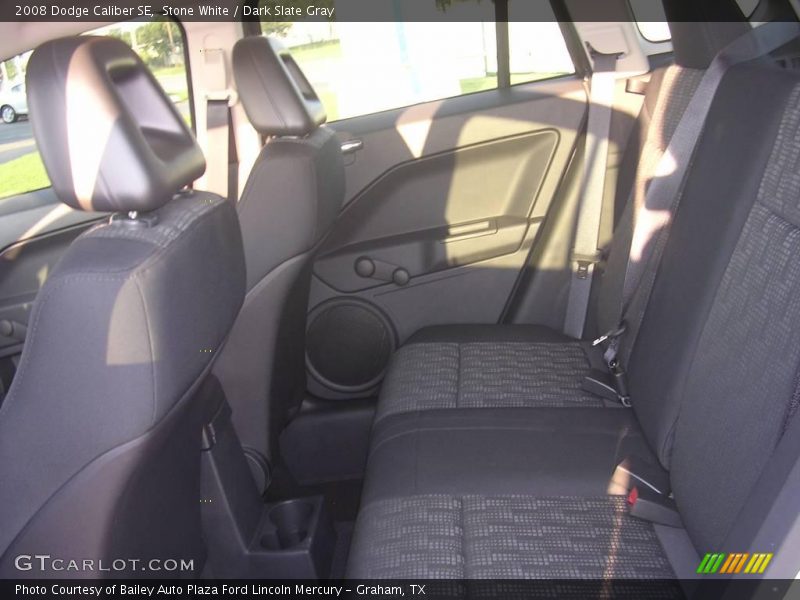 Stone White / Dark Slate Gray 2008 Dodge Caliber SE