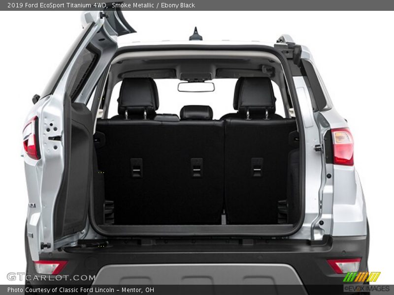 Smoke Metallic / Ebony Black 2019 Ford EcoSport Titanium 4WD