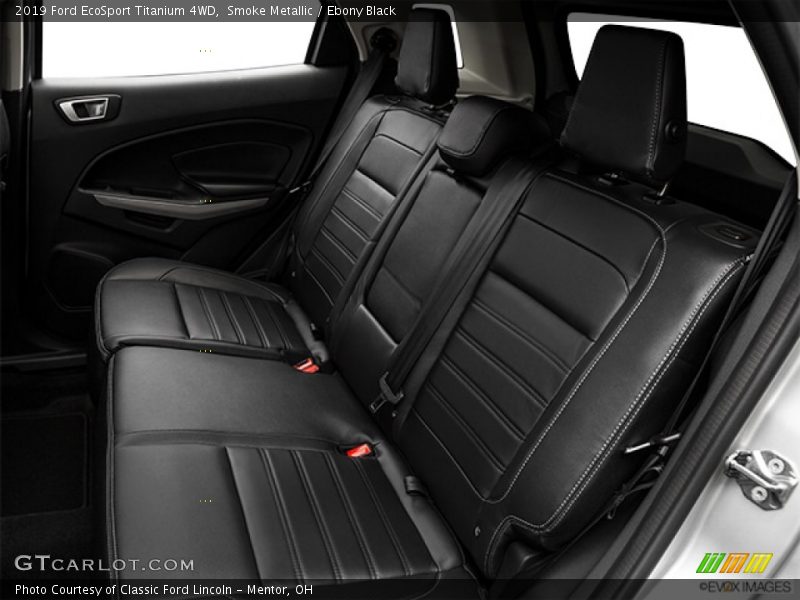 Smoke Metallic / Ebony Black 2019 Ford EcoSport Titanium 4WD