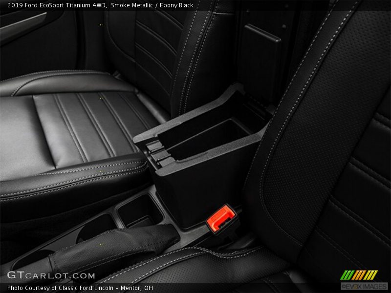 Smoke Metallic / Ebony Black 2019 Ford EcoSport Titanium 4WD