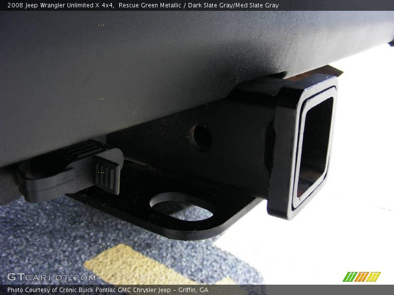 Rescue Green Metallic / Dark Slate Gray/Med Slate Gray 2008 Jeep Wrangler Unlimited X 4x4