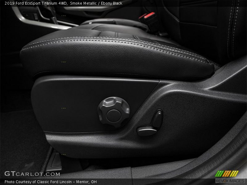 Smoke Metallic / Ebony Black 2019 Ford EcoSport Titanium 4WD