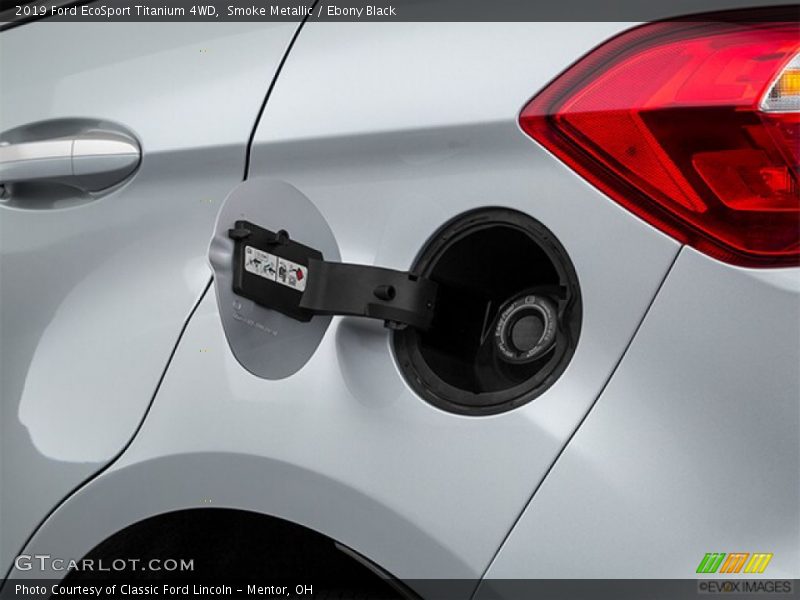 Smoke Metallic / Ebony Black 2019 Ford EcoSport Titanium 4WD