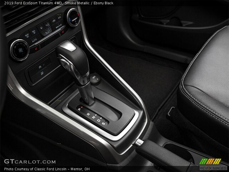 Smoke Metallic / Ebony Black 2019 Ford EcoSport Titanium 4WD