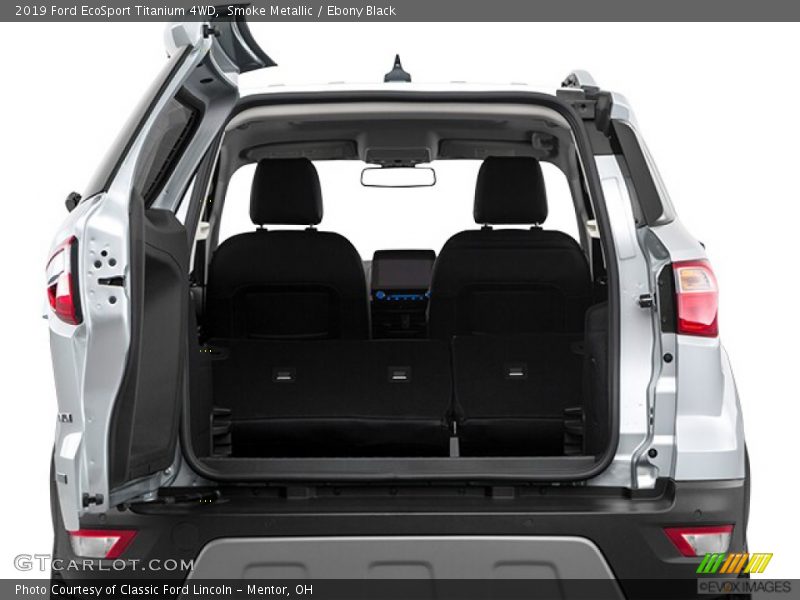 Smoke Metallic / Ebony Black 2019 Ford EcoSport Titanium 4WD