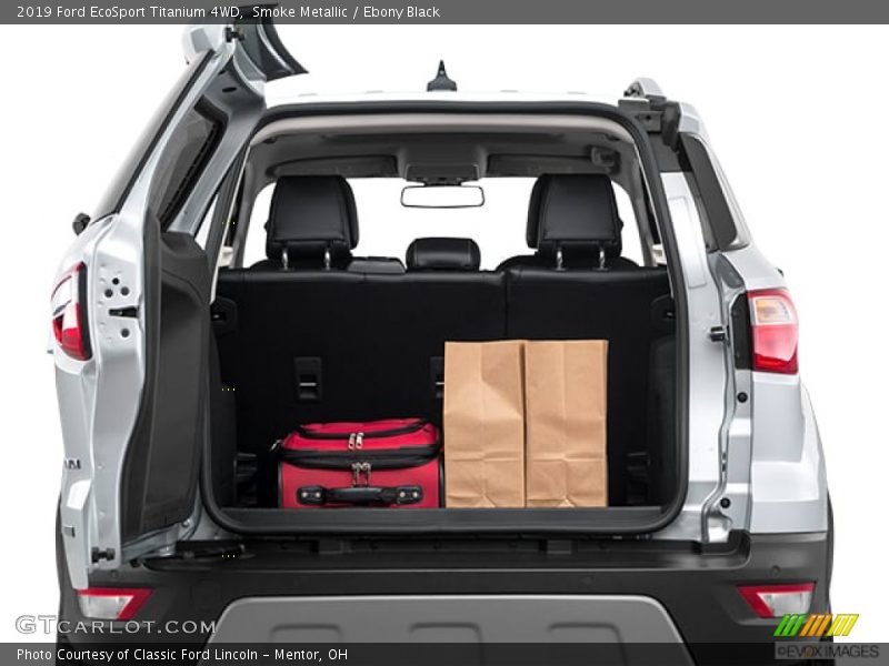 Smoke Metallic / Ebony Black 2019 Ford EcoSport Titanium 4WD