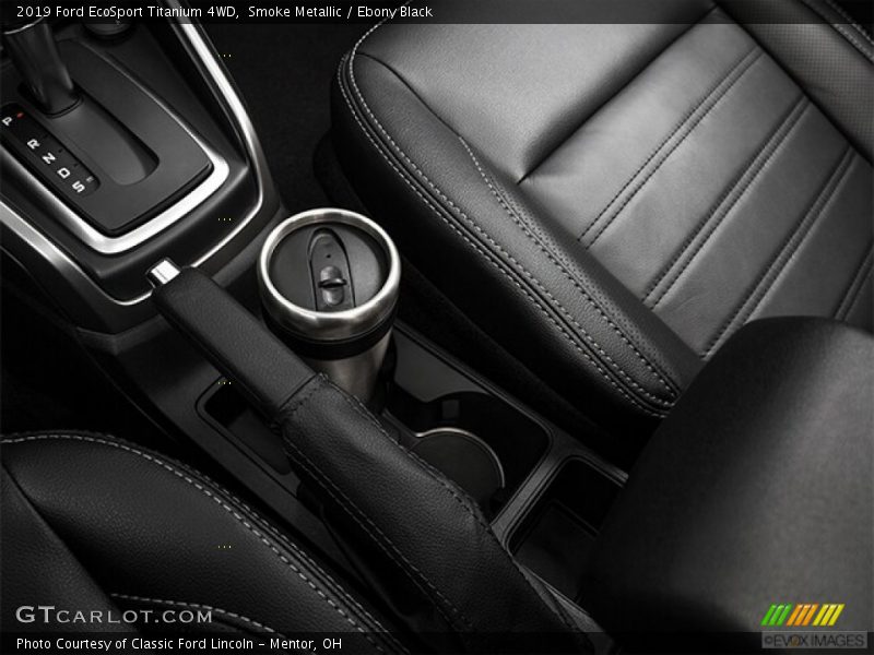 Smoke Metallic / Ebony Black 2019 Ford EcoSport Titanium 4WD