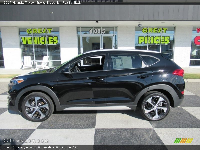 Black Noir Pearl / Black 2017 Hyundai Tucson Sport