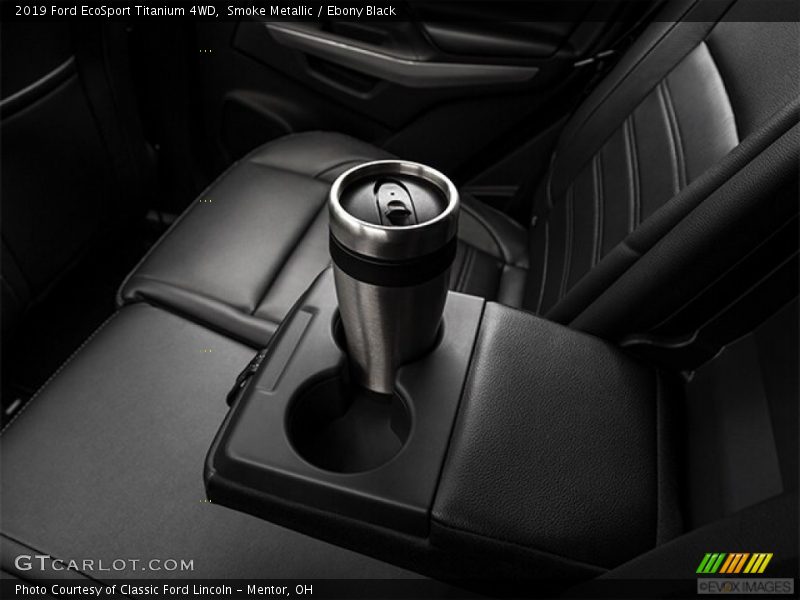 Smoke Metallic / Ebony Black 2019 Ford EcoSport Titanium 4WD