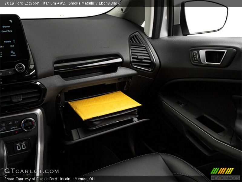 Smoke Metallic / Ebony Black 2019 Ford EcoSport Titanium 4WD