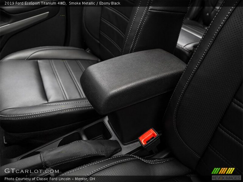 Smoke Metallic / Ebony Black 2019 Ford EcoSport Titanium 4WD