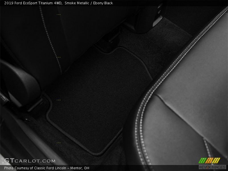 Smoke Metallic / Ebony Black 2019 Ford EcoSport Titanium 4WD