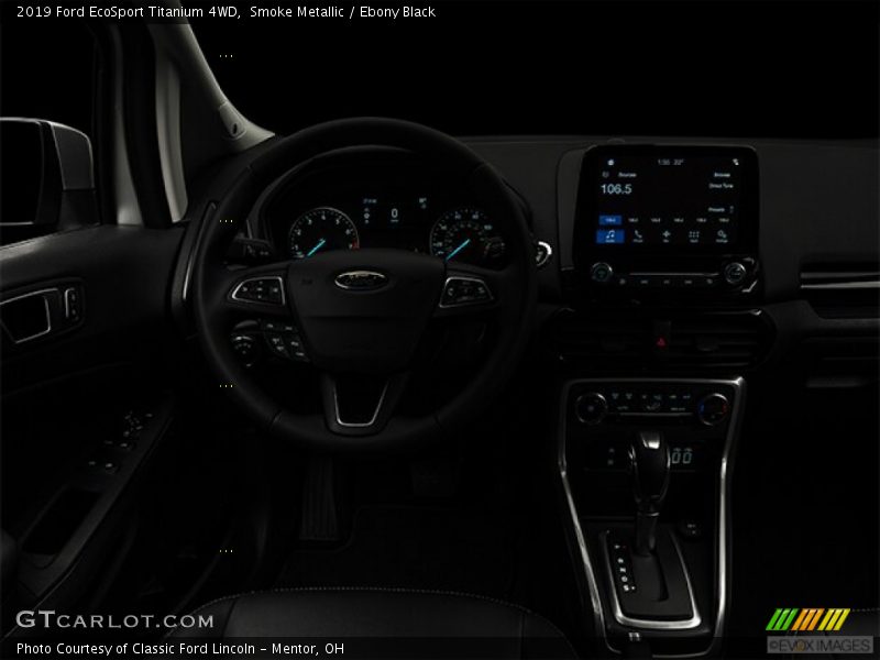 Smoke Metallic / Ebony Black 2019 Ford EcoSport Titanium 4WD