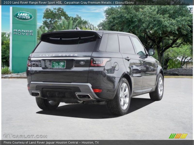 Carpathian Gray Premium Metallic / Ebony/Ebony 2020 Land Rover Range Rover Sport HSE