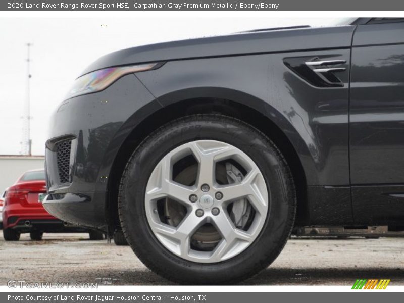 Carpathian Gray Premium Metallic / Ebony/Ebony 2020 Land Rover Range Rover Sport HSE
