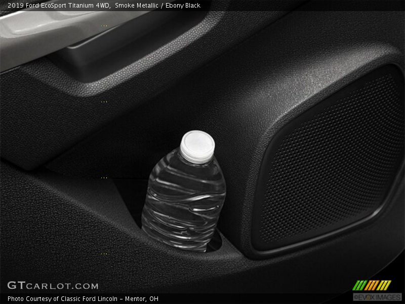 Smoke Metallic / Ebony Black 2019 Ford EcoSport Titanium 4WD
