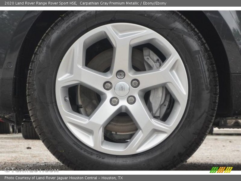 Carpathian Gray Premium Metallic / Ebony/Ebony 2020 Land Rover Range Rover Sport HSE