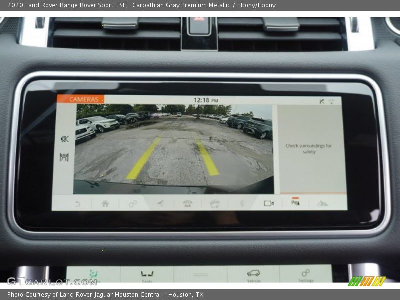 Carpathian Gray Premium Metallic / Ebony/Ebony 2020 Land Rover Range Rover Sport HSE