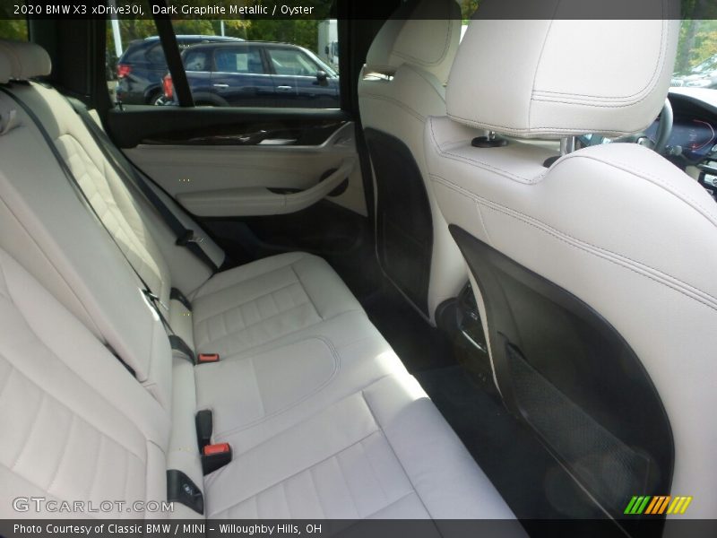 Dark Graphite Metallic / Oyster 2020 BMW X3 xDrive30i