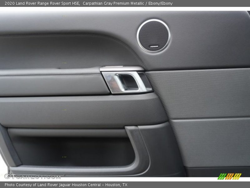 Carpathian Gray Premium Metallic / Ebony/Ebony 2020 Land Rover Range Rover Sport HSE