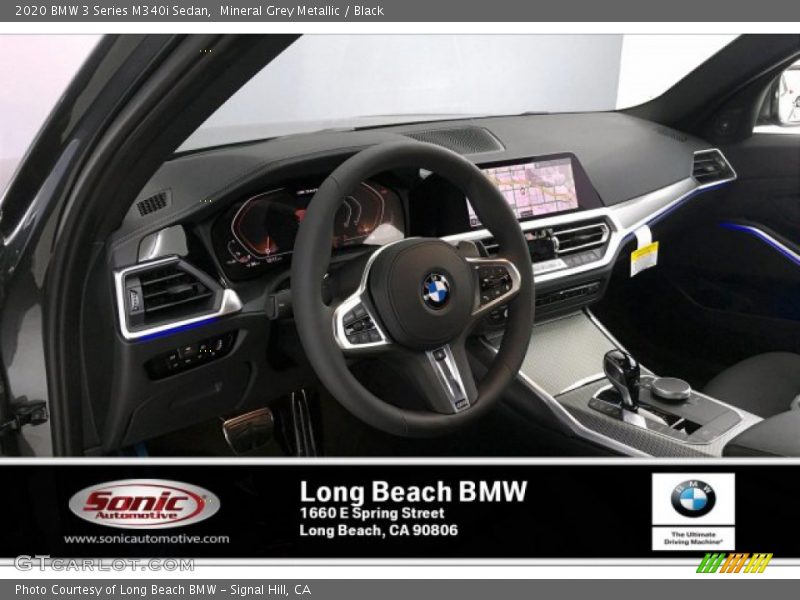 Mineral Grey Metallic / Black 2020 BMW 3 Series M340i Sedan