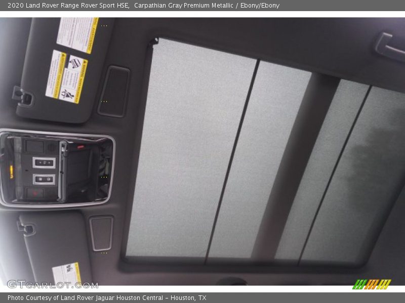 Carpathian Gray Premium Metallic / Ebony/Ebony 2020 Land Rover Range Rover Sport HSE