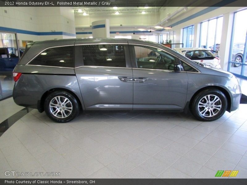 Polished Metal Metallic / Gray 2012 Honda Odyssey EX-L