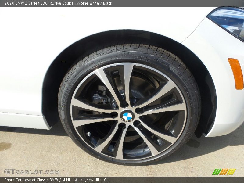 Alpine White / Black 2020 BMW 2 Series 230i xDrive Coupe