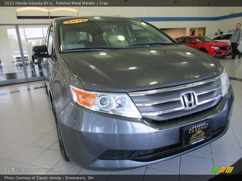 Polished Metal Metallic / Gray 2012 Honda Odyssey EX-L
