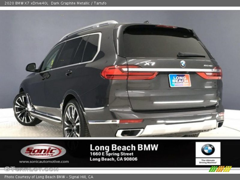 Dark Graphite Metallic / Tartufo 2020 BMW X7 xDrive40i