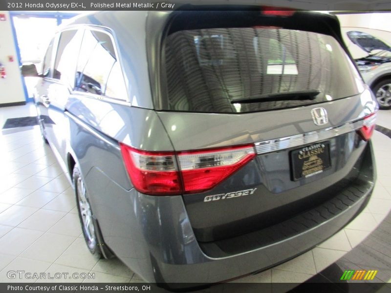 Polished Metal Metallic / Gray 2012 Honda Odyssey EX-L