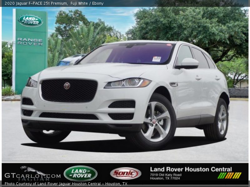 Fuji White / Ebony 2020 Jaguar F-PACE 25t Premium