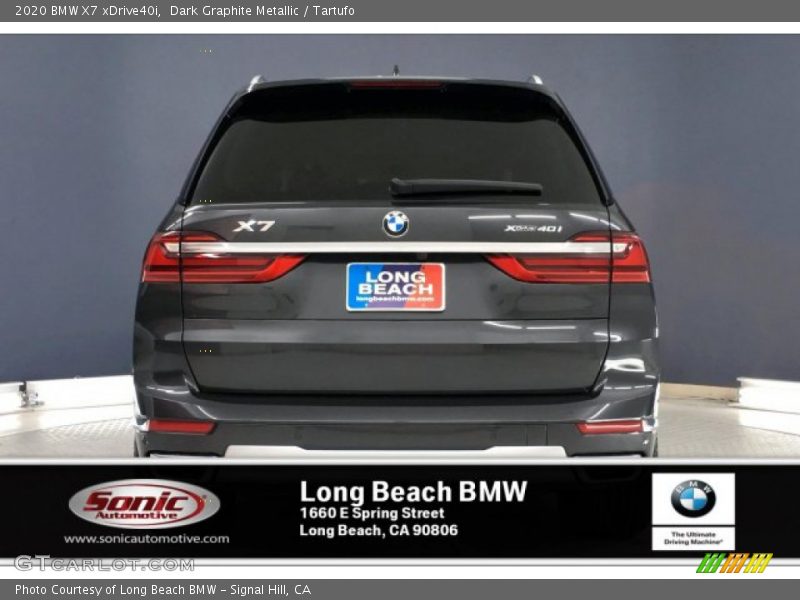 Dark Graphite Metallic / Tartufo 2020 BMW X7 xDrive40i