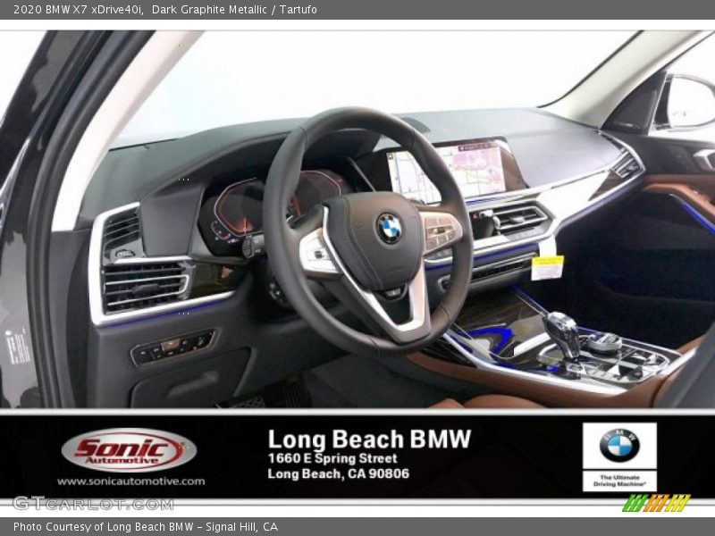 Dark Graphite Metallic / Tartufo 2020 BMW X7 xDrive40i