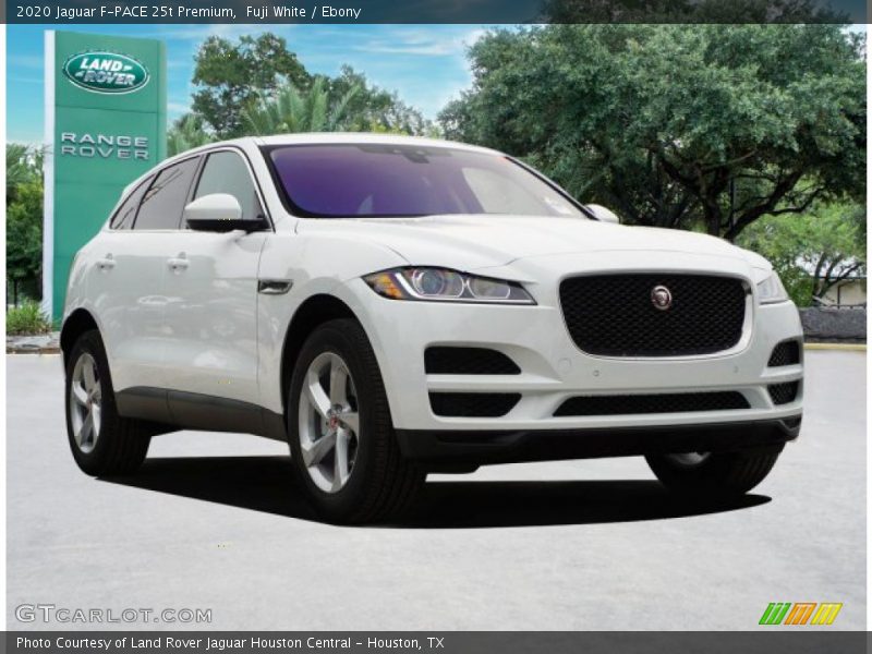 Fuji White / Ebony 2020 Jaguar F-PACE 25t Premium
