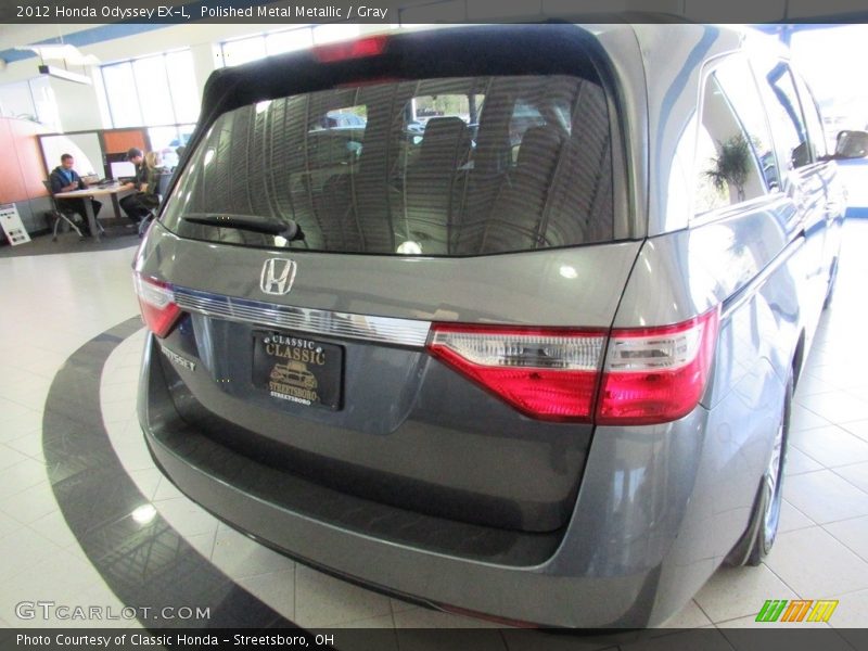 Polished Metal Metallic / Gray 2012 Honda Odyssey EX-L