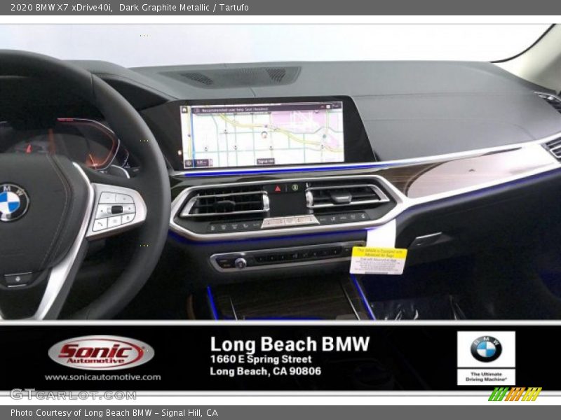 Dark Graphite Metallic / Tartufo 2020 BMW X7 xDrive40i