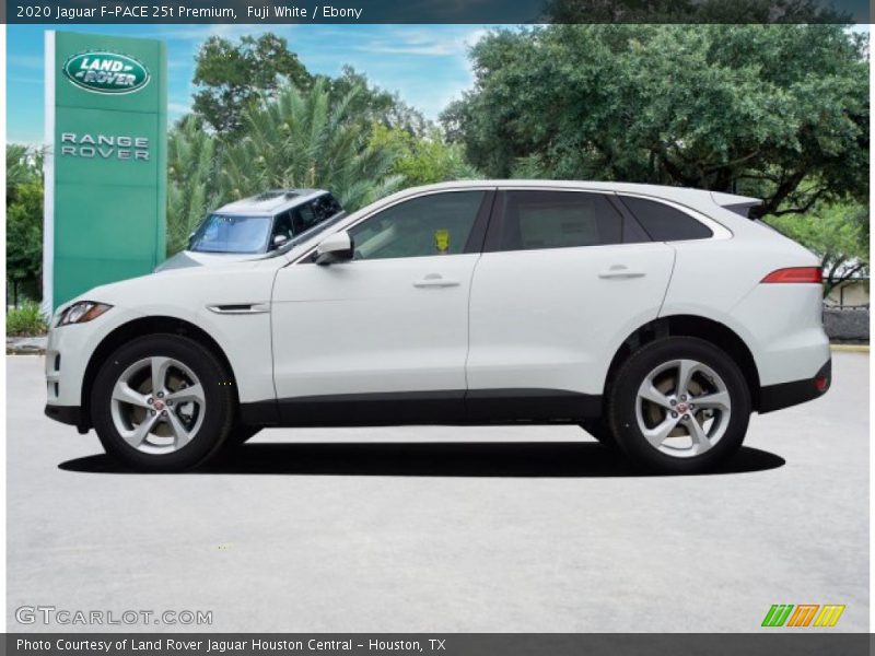 Fuji White / Ebony 2020 Jaguar F-PACE 25t Premium
