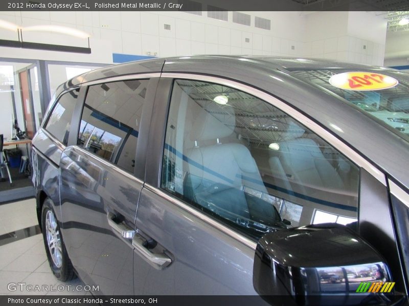 Polished Metal Metallic / Gray 2012 Honda Odyssey EX-L